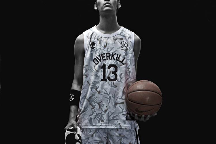 OVERKILL 13th. Deer Horn 迷彩籃球衫