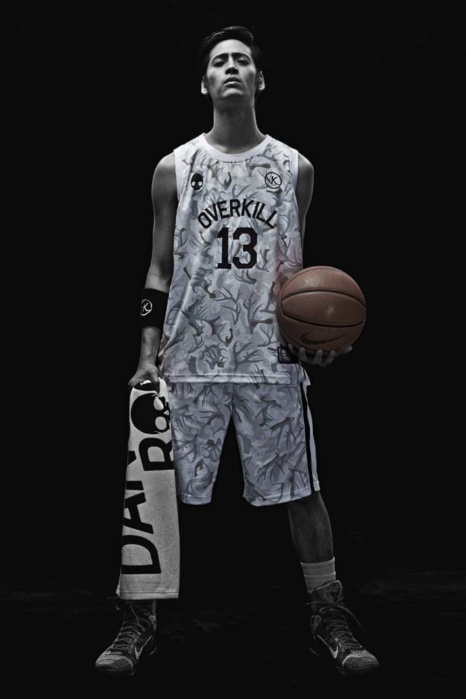 OVERKILL 13th. Deer Horn 迷彩籃球衫