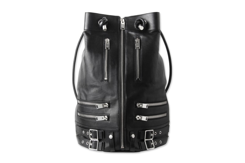 Saint Laurent 皮革機車背包