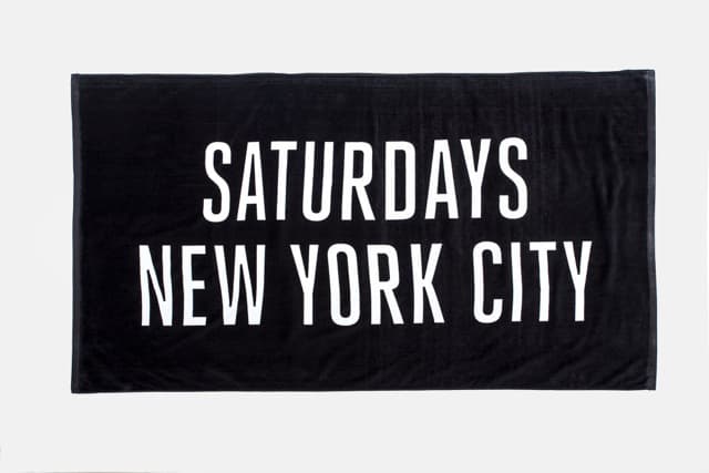 Saturdays NYC 2014 夏季沙灘浴巾系列
