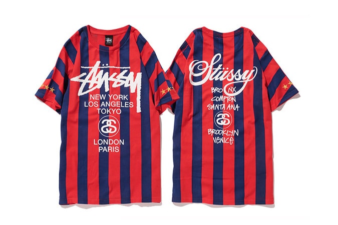 Stussy 2014 夏季「NTRNTNL」足球主題系列