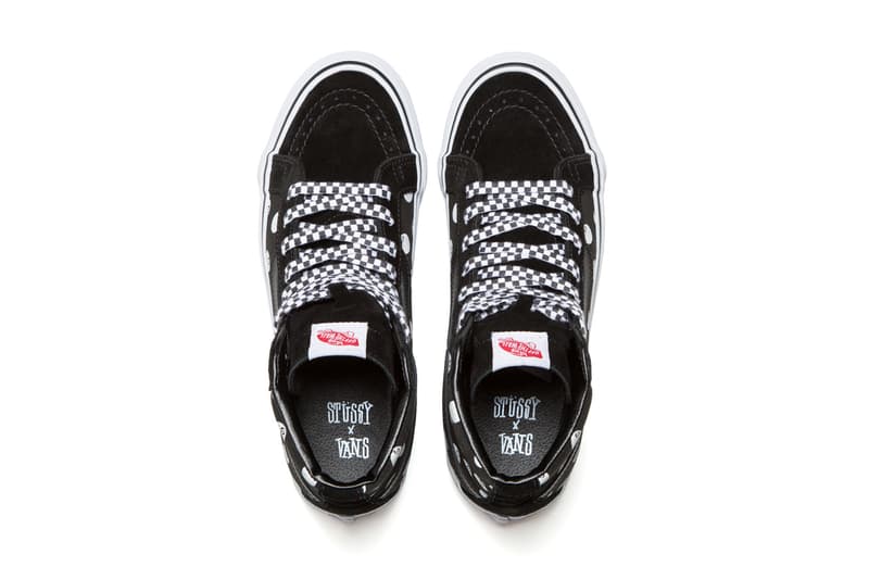 Stussy x Vault by Vans Sk8-Hi「Black 8-Ball」聯名鞋款