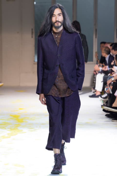Yohji Yamamoto 2015 春夏系列發佈會			