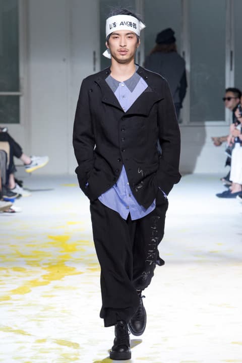 Yohji Yamamoto 2015 春夏系列發佈會			