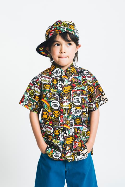 A Bathing Ape 2014 秋冬童裝造型搭配 Lookbook