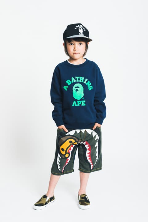 A Bathing Ape 2014 秋冬童裝造型搭配 Lookbook
