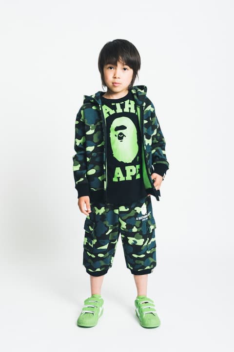 A Bathing Ape 2014 秋冬童裝造型搭配 Lookbook