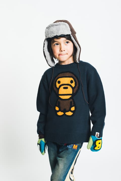 A Bathing Ape 2014 秋冬童裝造型搭配 Lookbook