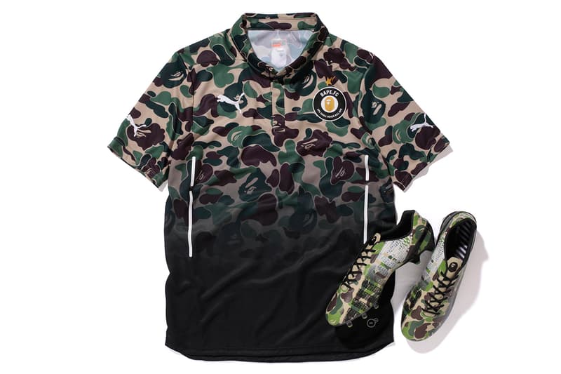 A Bathing Ape x PUMA evoSPEED「BAPE F.C.」聯名系列