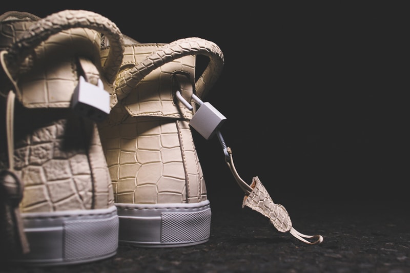 細覽 En Noir x Buscemi 125mm 別注鞋款