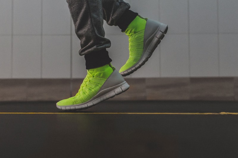 近賞 Nike Free Mercurial Superfly HTM「Volt」別注配色