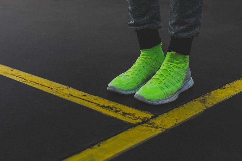 近賞 Nike Free Mercurial Superfly HTM「Volt」別注配色