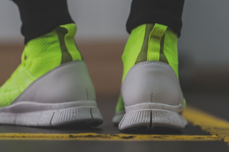 近賞 Nike Free Mercurial Superfly HTM「Volt」別注配色