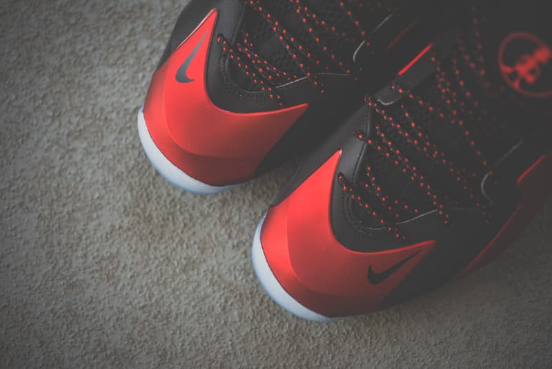 近賞 Nike Lil Penny Posite 全新配色設計「University Red」