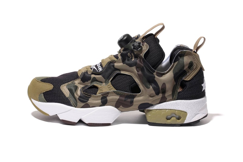 搶先預覽 A Bathing Ape x mita sneakers x Reebok Instapump Fury OG 別注配色設計