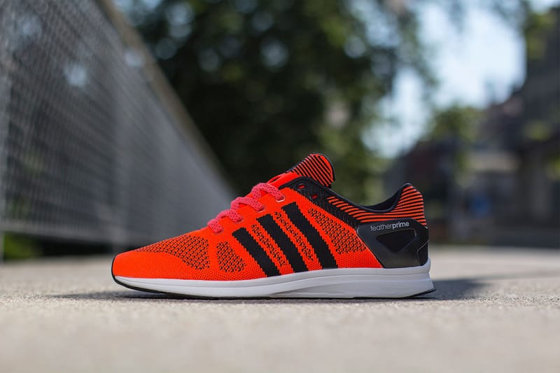 adidas adizero Feather Primeknit「Solar Red」配色