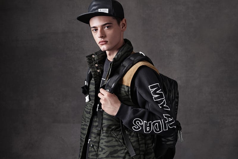 adidas Originals Blue 2014 秋冬系列造型搭配 Lookbook