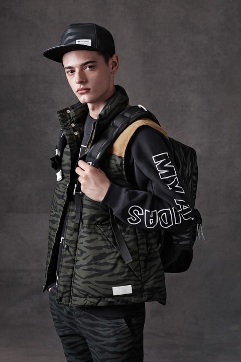 adidas Originals Blue 2014 秋冬系列造型搭配 Lookbook