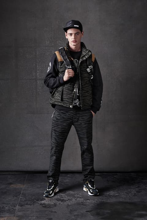 adidas Originals Blue 2014 秋冬系列造型搭配 Lookbook