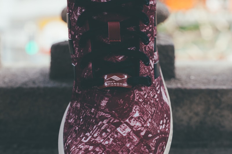 adidas Originals ZX FLUX 上海別注主題配色設計