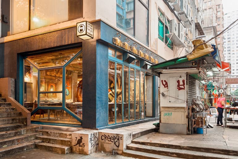 香港街頭藝術作品主題餐館 BIBO