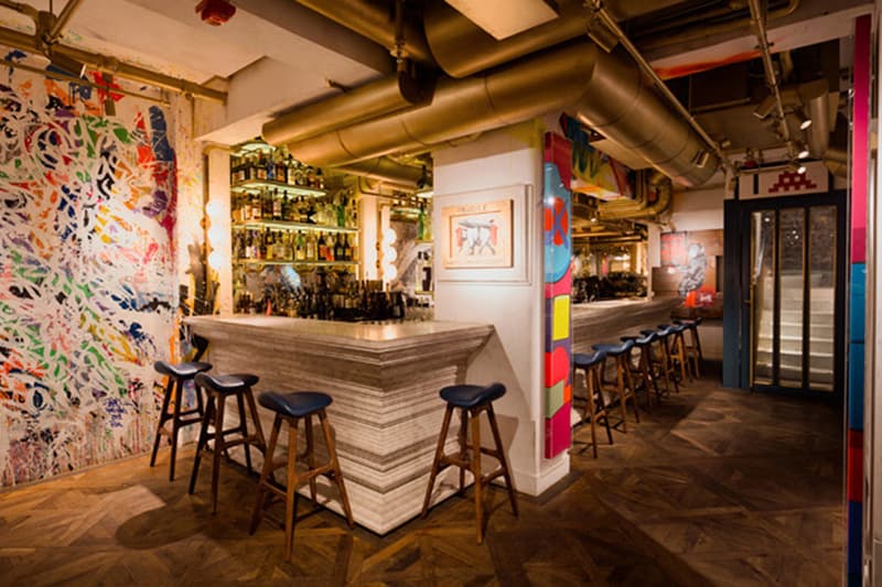 香港街頭藝術作品主題餐館 BIBO