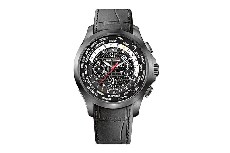 Girard-Perregaux Traveller WW.TC Titanium DLC 腕表