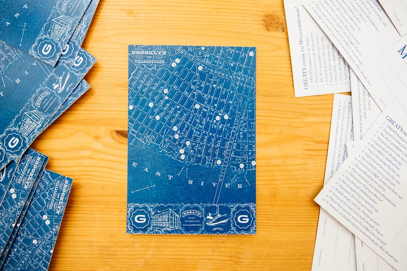 Greats Brand 推出 Williamsburgh 地圖 