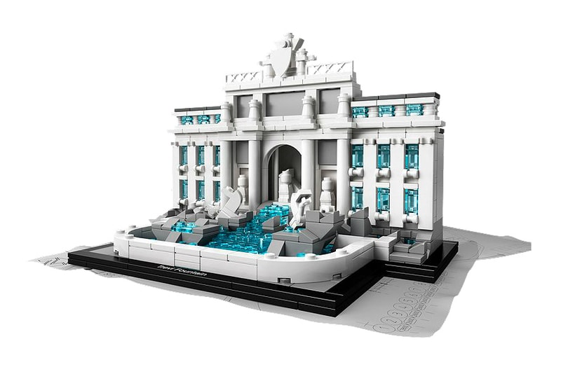LEGO® 特萊維噴泉積木模型