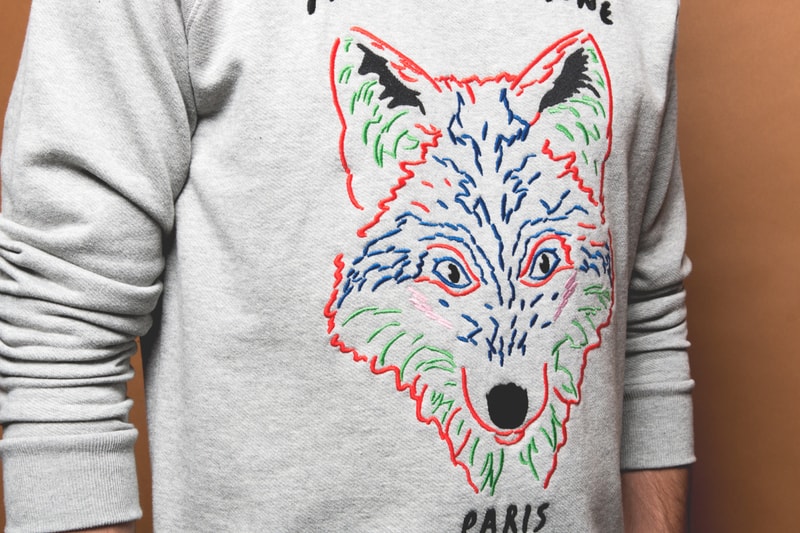 Maison Kitsuné 2014 秋冬 Fox 圓領衛衣