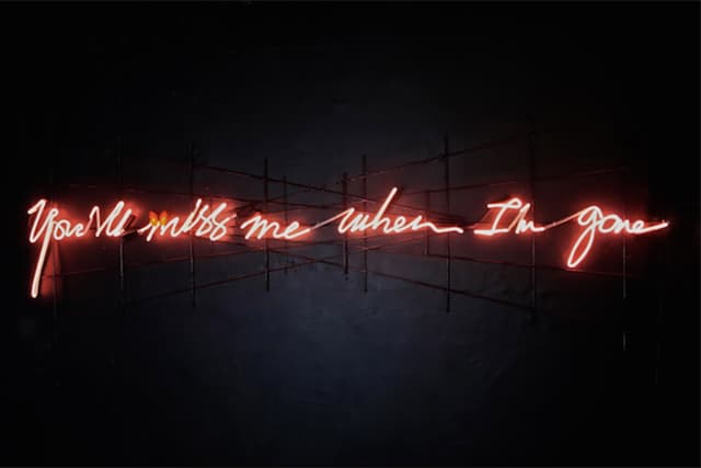 Olivia Steele 打造霓虹燈藝術裝置