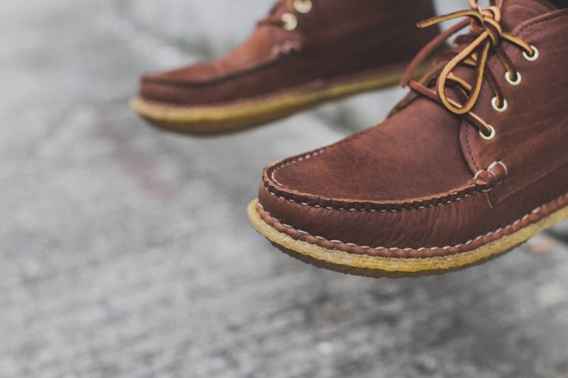 New England Outerwear Quarter Boot Crepe「Tan Acadia」靴款