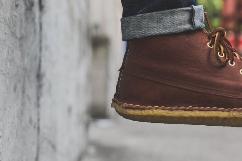 New England Outerwear Quarter Boot Crepe「Tan Acadia」靴款