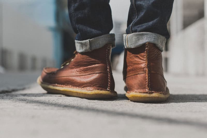 New England Outerwear Quarter Boot Crepe「Tan Acadia」靴款