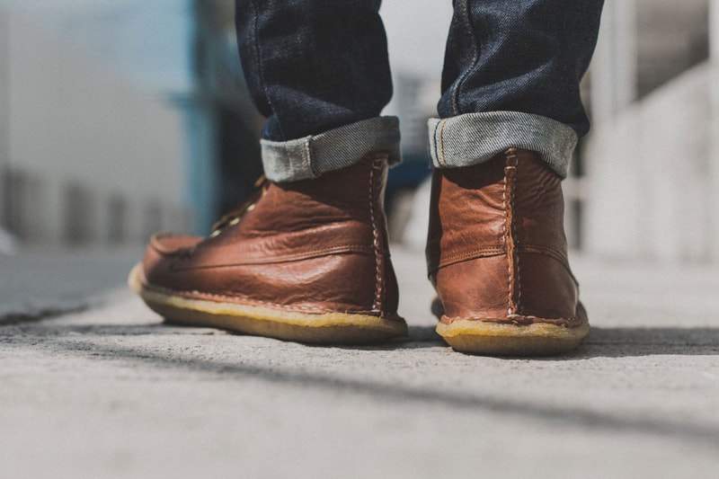 New England Outerwear Quarter Boot Crepe「Tan Acadia」靴款
