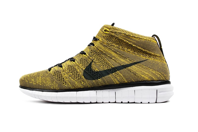 Nike Free Flyknit Chukka「Tour Yellow」配色