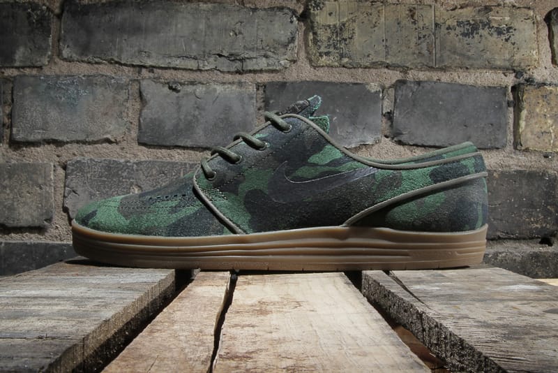 Nike SB Lunar Stefan Janoski QS 全新配色設計「Camo」
