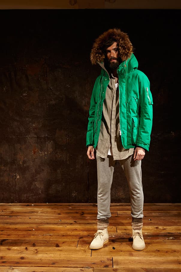 nonnative 2014 秋冬系列造型搭配 Lookbook