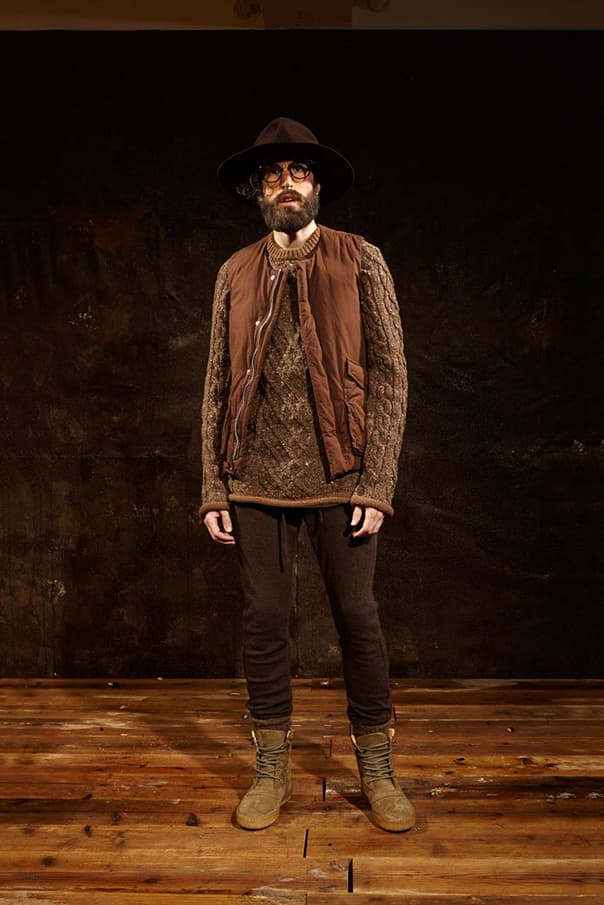 nonnative 2014 秋冬系列造型搭配 Lookbook