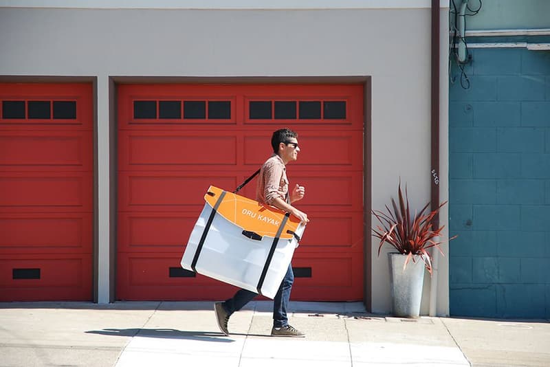 以折紙為靈感的 Oru Kayak 可摺疊划艇