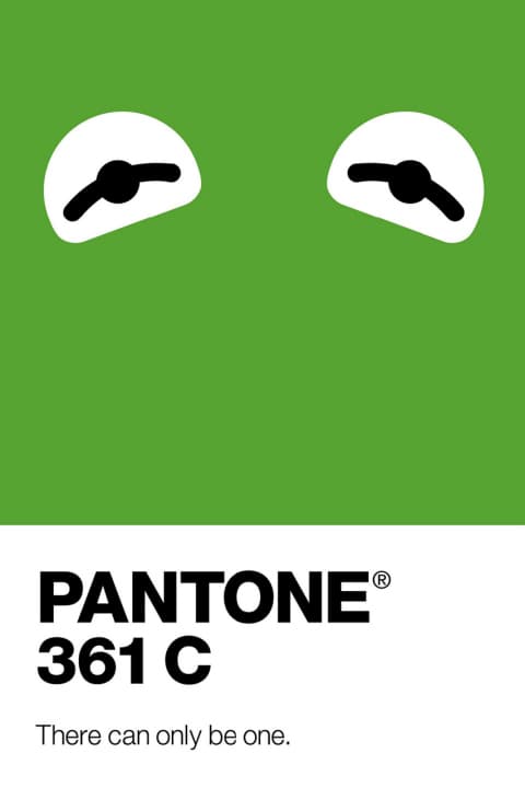 Y&R Shanghai 為 Pantone 設計卡通廣告