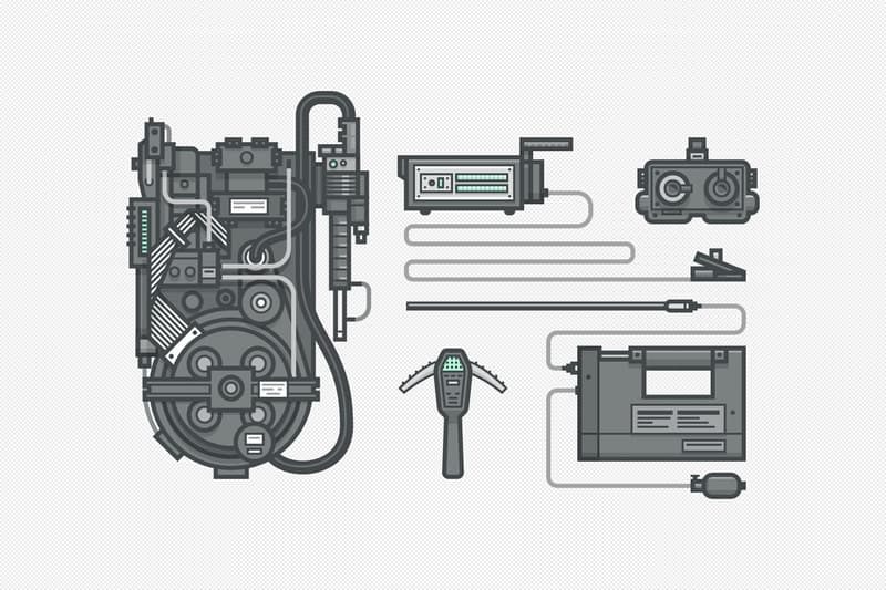 Ryan Putnam 通過插畫重塑經典電影道具