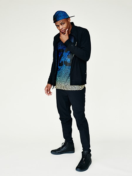 Russell Westbrook 示範 Jordan Brand x Barneys 聯乘系列