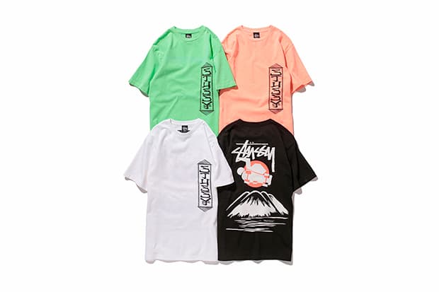 Sasquatchfabrix. x Stussy 聯名 T-shirt 系列