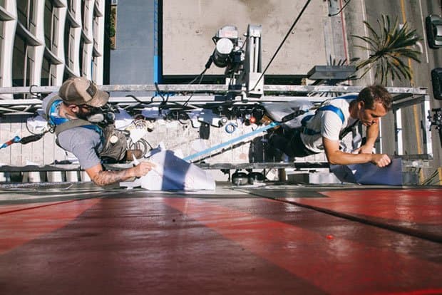 Shepard Fairey 為洛杉磯酒店 The Line Hotel 創作大型壁畫「Peace Tree」