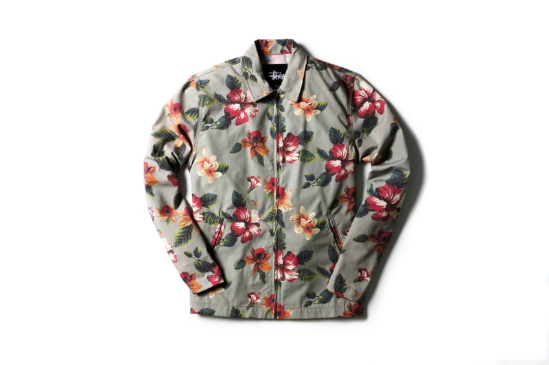Stussy 2014 春夏復古印花教練夾克