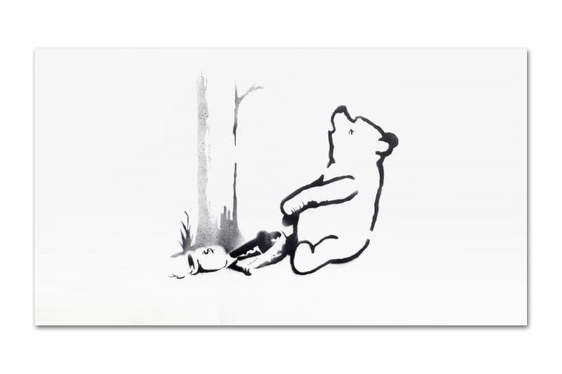 Banksy 中央公園「Better Out Than In」藝術企劃兩幅畫作以總價 $214,000 美元拍出