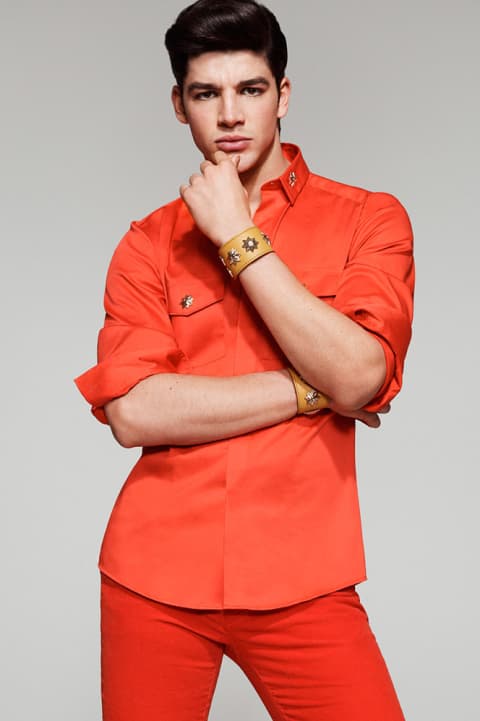 Versace Collection 2014 秋冬系列造型搭配 Lookbook