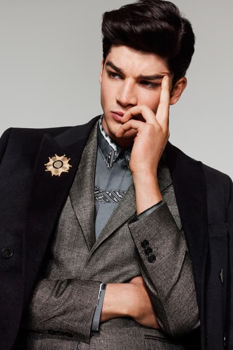 Versace Collection 2014 秋冬系列造型搭配 Lookbook