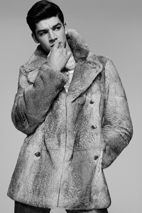 Versace Collection 2014 秋冬系列造型搭配 Lookbook